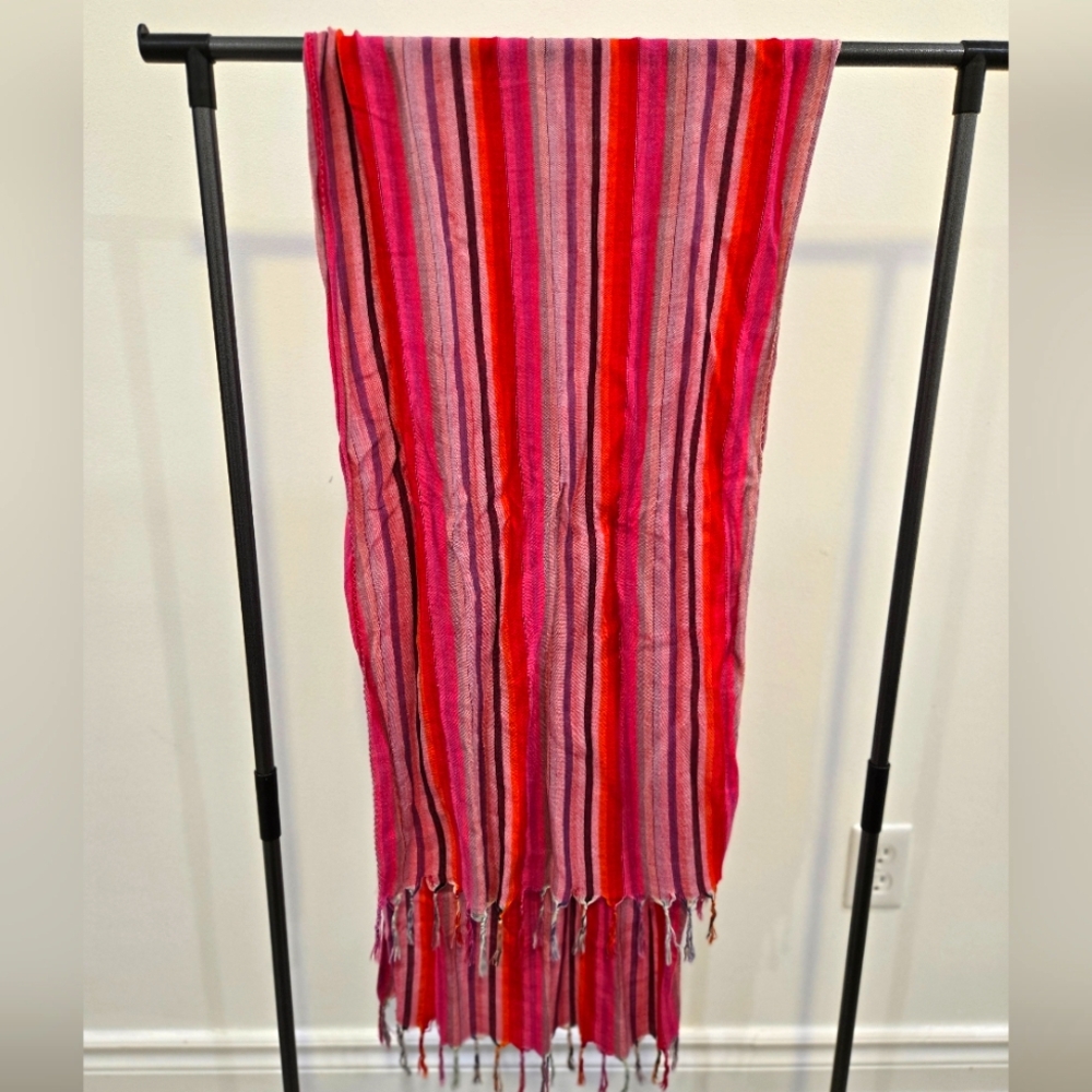 3/20$ - Colorful Striped Scarf